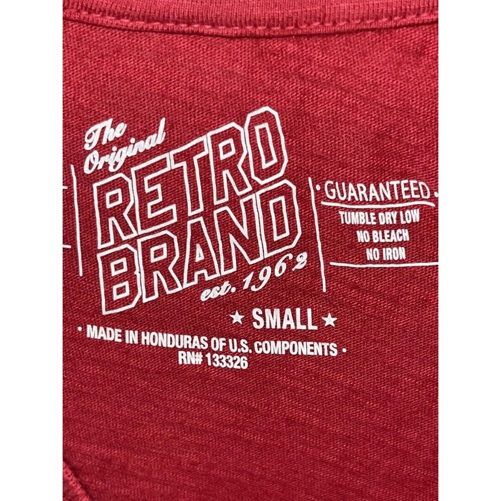 NWT The Original Retro Brand Iowa State Unisex Red Short Sleeve Shirt Size Small - Picture 3 of 7